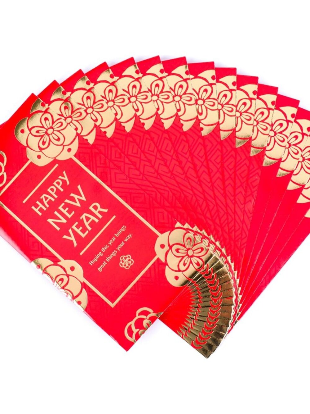 Chinese New Year Red Envelopes, 16-Pack Lucky Money Envelopes
